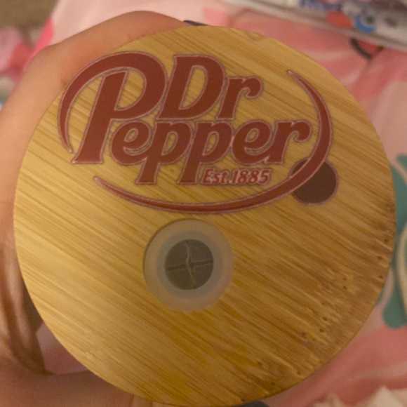 15oz glass snowglobe cup - Picture 2 of 3